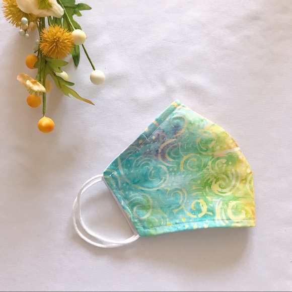 Reusable and Washable Tie Dye Facemask - Picture 2 of 5